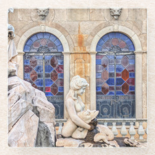Dessous-de-verre En Verre Porte du Palais du Portugal