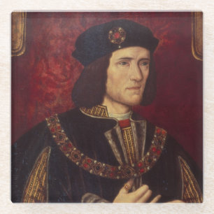 Dessous-de-verre En Verre Portrait du Roi Richard III