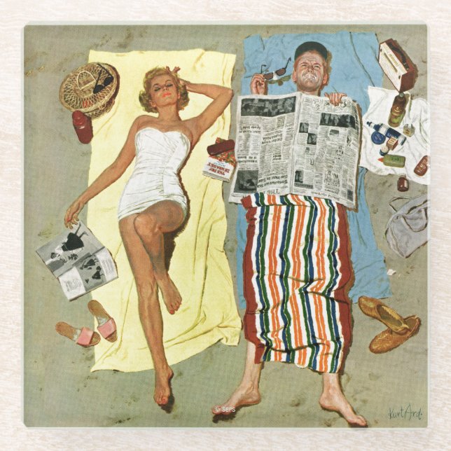 Dessous-de-verre En Verre Protection solaire ? (Devant)