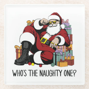 Dessous-de-verre En Verre Qui est le méchant