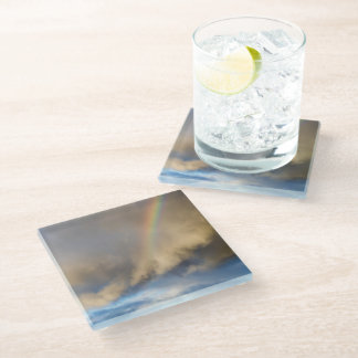 Dessous-de-verre En Verre rébellion arc-en-ciel