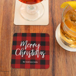 Dessous-de-verre En Verre Red Buffalo Plaid & Joyeux Noël |Nom personnel<br><div class="desc">Préparez-vous à imprégner votre saison de vacances d'une touche de charme rustique et d'une chaleur personnalisée grâce à notre collection Red Buffalo Plaid & Joyeux Noël! Que vous soyez en train de décorer votre maison ou de chercher le cadeau parfait, ces articles festifs sont conçus pour apporter joie et confort...</div>
