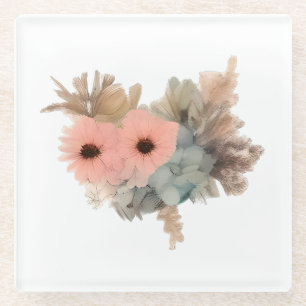 Dessous-de-verre En Verre Rêve floral Whimsical - Pétales délicieuses