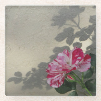 Dessous-de-verre En Verre Rose Avant-garde et Ombre