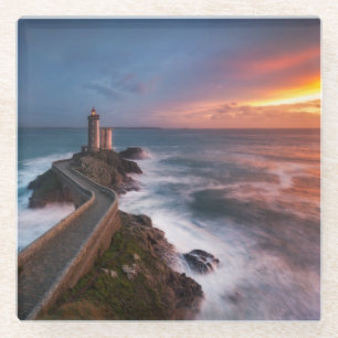 Dessous-de-verre En Verre Rouge du plaisir