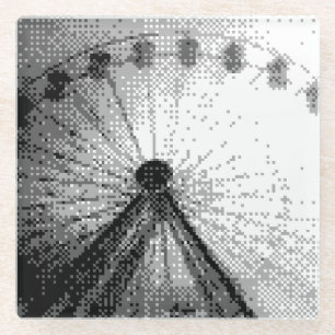 Dessous-de-verre En Verre roulette