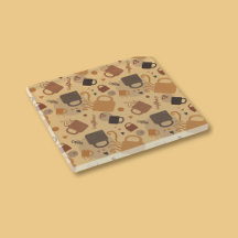 Rustic Coffee Love - Mug and Heart Motif