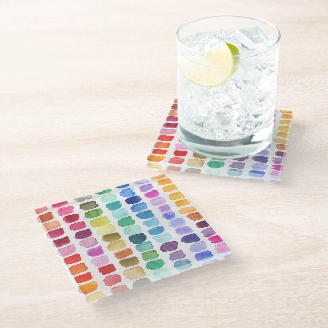 Dessous-de-verre En Verre Sac cabas (Incliné)