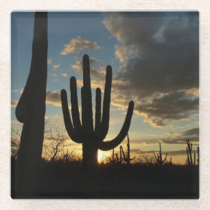 Dessous-de-verre En Verre Saguaro Sunset II Arizona