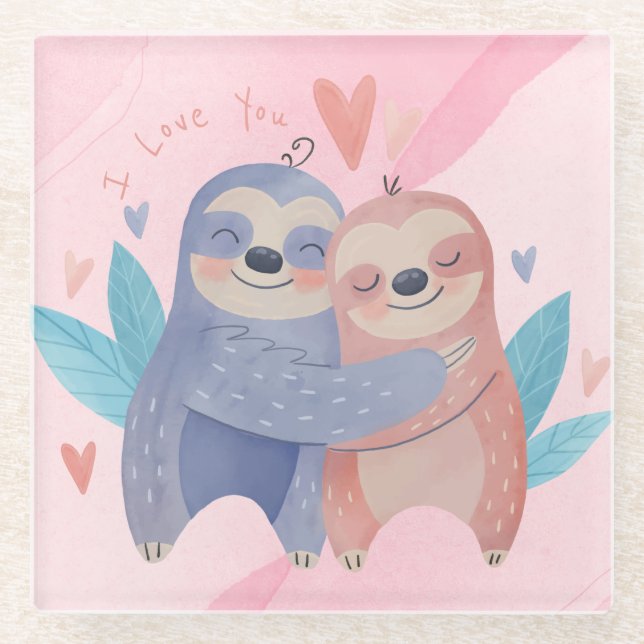 Dessous-de-verre En Verre Saint Valentin (Devant)