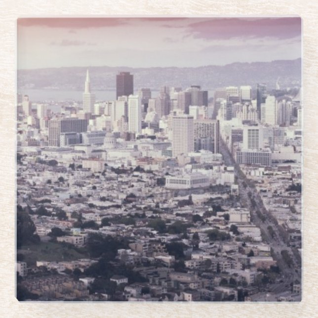 Dessous-de-verre En Verre San Francisco (Devant)