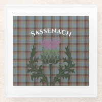 Sassenach au chardon écossais sur Fraser Tartan