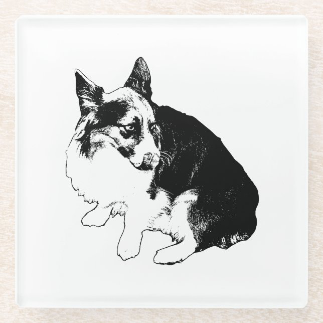 Dessous-de-verre En Verre Saucer Sentinel (Devant)