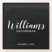 Scénario moderne - Groomsman personnalisé