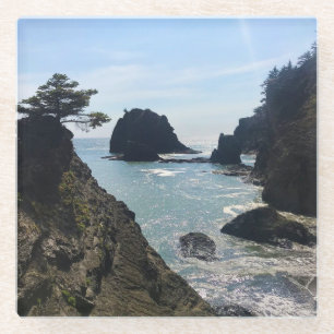 Dessous-de-verre En Verre Secret Beach, Samuel H. Boardman, Oregon