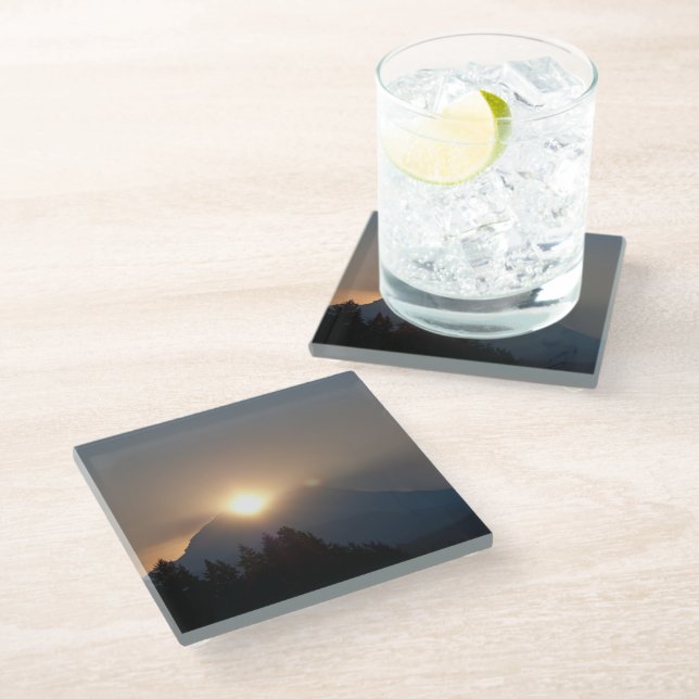 Dessous-de-verre En Verre Septembre Sunrise (Incliné)