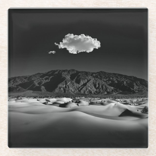 Dessous-de-verre En Verre Sérénade de clair de lune (Devant)