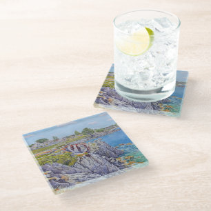 Dessous-de-verre En Verre Sérénité de Pacific Grove