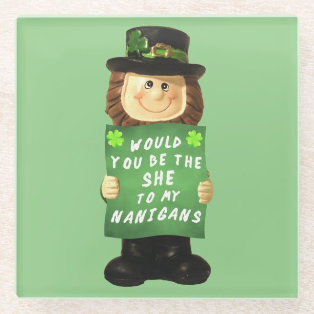 Dessous-de-verre En Verre Shenanigans (Devant)