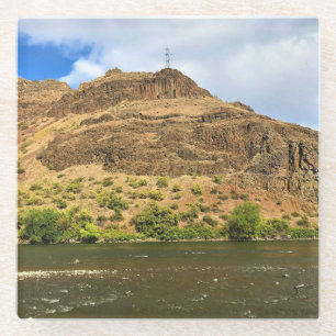 Dessous-de-verre En Verre Snake River, Oxbow, Idaho