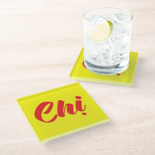 Dessous-de-verre En Verre Soeur Vietnamienne - Chi ~ Tien ng Viêt