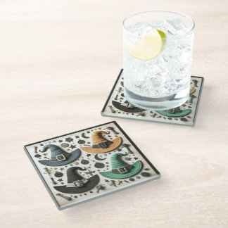 Dessous-de-verre En Verre Sorcières Fantaisistes II