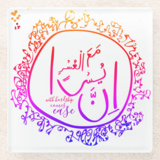 Dessous-de-verre En Verre soulagement d'anxiété