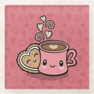 Dessous-de-verre En Verre Sous-main bonbons