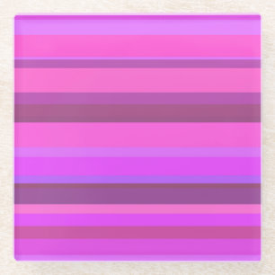 Dessous-de-verre En Verre Stripes