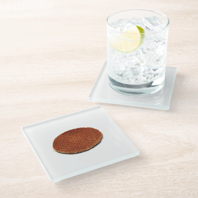 Dessous-de-verre En Verre Stroopwafel (Incliné)