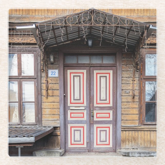 Dessous-de-verre En Verre Tallinn Door (Devant)