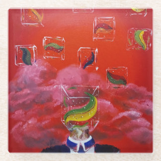 Dessous-de-verre En Verre Tapis de sol