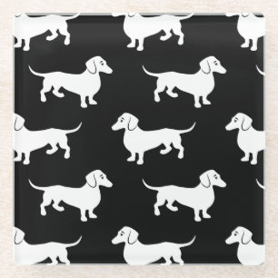 Dessous-de-verre En Verre Teckels partout