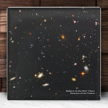 Dessous-de-verre En Verre Télescope Hubble Ultra Deep Field Galaxies Photo<br><div class="desc">Belle vue sur le Hubble Ultra Deep Field, qui montre une petite région d'espace dans la constellation Fornax. Cette compilation a été réalisée avec des photos prises par le télescope spatial Hubble de septembre 2003 à janvier 2004. Fait un grand anniversaire, Noël, ou autre cadeau de vacances pour ceux qui...</div>
