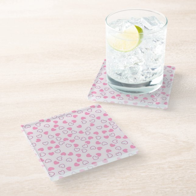 Dessous-de-verre En Verre tendance (Incliné)