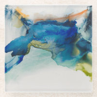 Terrain Abstrait - Bleu