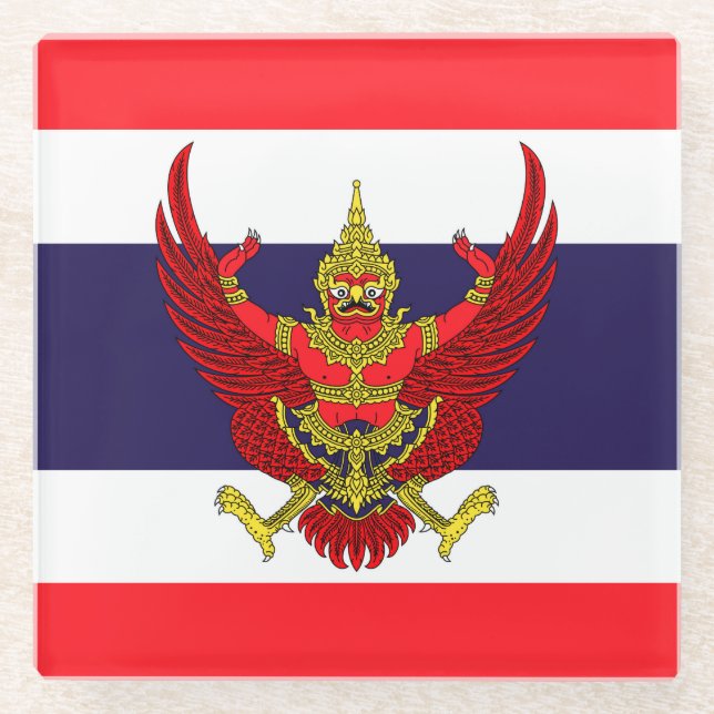 Dessous-de-verre En Verre Thaïlande (Devant)