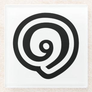 Dessous-de-verre En Verre Thailande Numéro 1 / Un / ๑ (Nueng) Langue thaïe