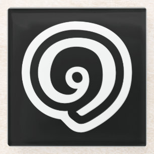 Dessous-de-verre En Verre Thailande Numéro 1 / Un / ๑ (Nueng) Langue thaïe