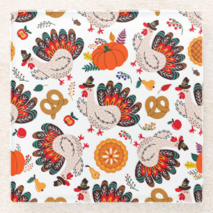 Dessous-de-verre En Verre Thanksgiving Meme Thanksgiving Est Le Repas