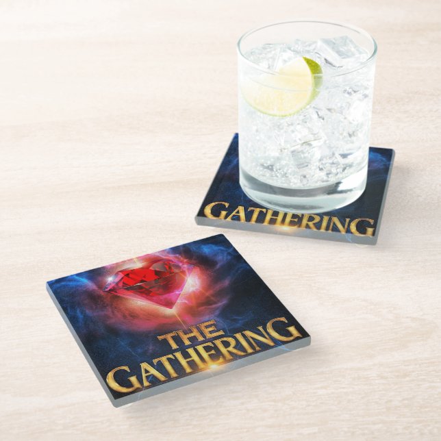 Dessous-de-verre En Verre The Gathering: Bloodmoure Chronicles Coaster (Incliné)