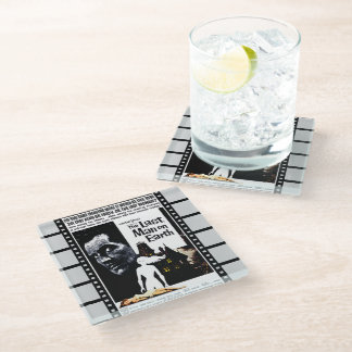 Dessous-de-verre En Verre 'The Last Man on Earth' Coaster