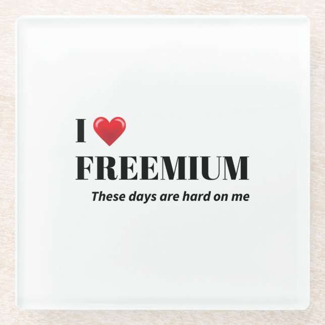 Dessous-de-verre En Verre The "Life on a Budget" adulting is hard humour  (Devant)