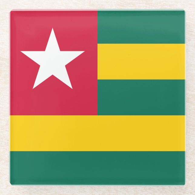 Dessous-de-verre En Verre Togo (Devant)
