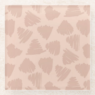 Dessous-de-verre En Verre Tone-on-Tone Automne Blender Woodland Texture