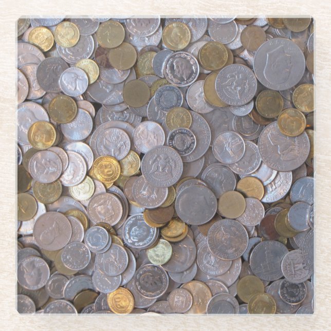 Dessous-de-verre En Verre Trésor des pirates (Devant)