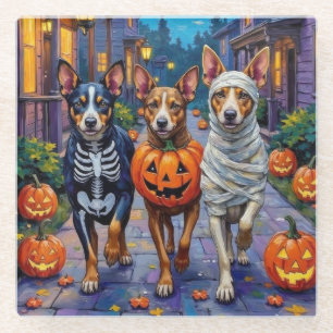 Dessous-de-verre En Verre Trick ou traitement de bovins australiens à Hallow