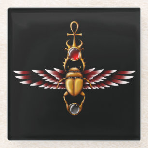 Dessous-de-verre En Verre TSDS : Graphique de manteau de Seth