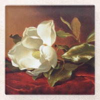 Un Magnolia sur le Velours Rouge, célèbre peinture
