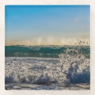 Dessous-de-verre En Verre Vague se brisant pour étayer